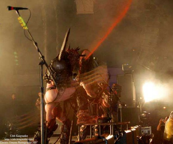 GWAR; Sounds of the Underground; The Rave, Milwaukee WI; July 20, 2007.