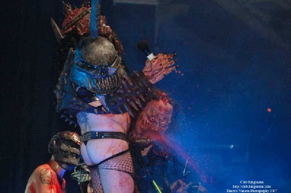 GWAR; Sounds of the Underground; The Rave, Milwaukee WI; July 20, 2007.