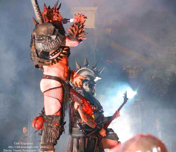 GWAR; Sounds of the Underground; The Rave, Milwaukee WI; July 20, 2007.