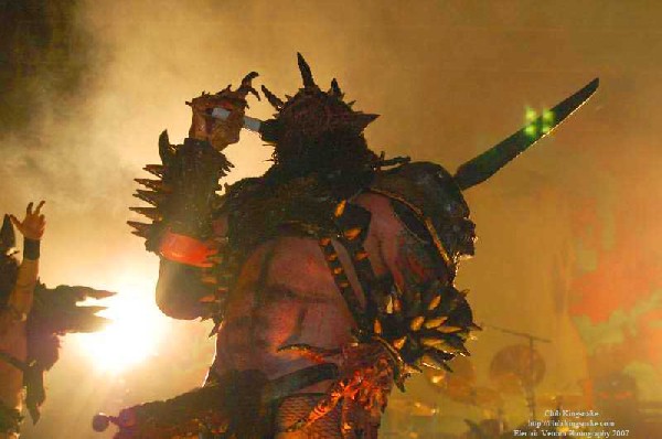 GWAR; Sounds of the Underground; The Rave, Milwaukee WI; July 20, 2007.