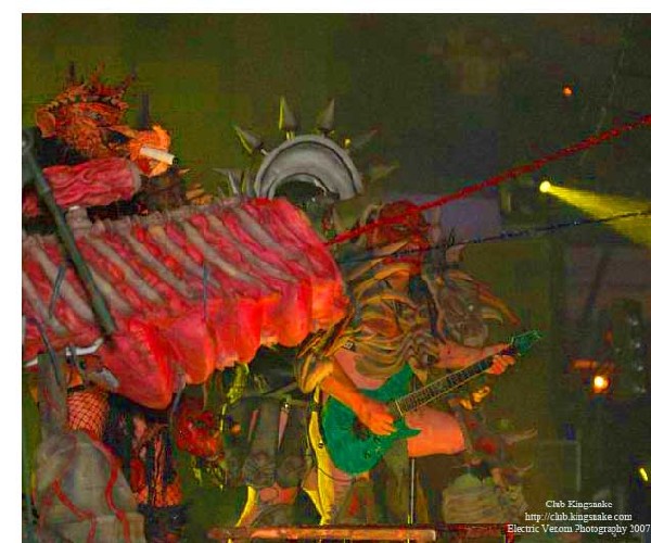 GWAR; Sounds of the Underground; The Rave, Milwaukee WI; July 20, 2007.