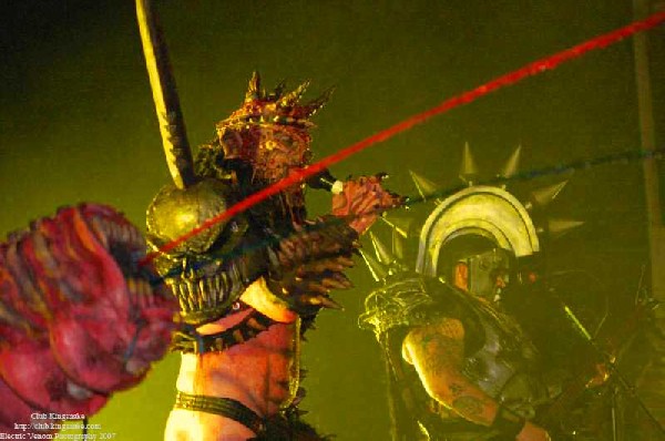 GWAR; Sounds of the Underground; The Rave, Milwaukee WI; July 20, 2007.