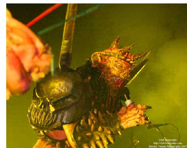 GWAR; Sounds of the Underground; The Rave, Milwaukee WI; July 20, 2007.