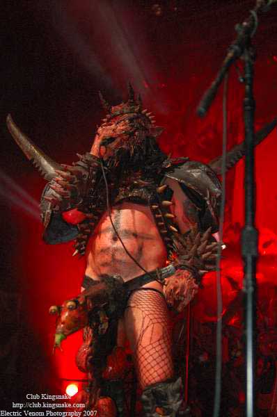 GWAR; Sounds of the Underground; The Rave, Milwaukee WI; July 20, 2007.