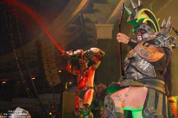 GWAR; Sounds of the Underground; The Rave, Milwaukee WI; July 20, 2007.