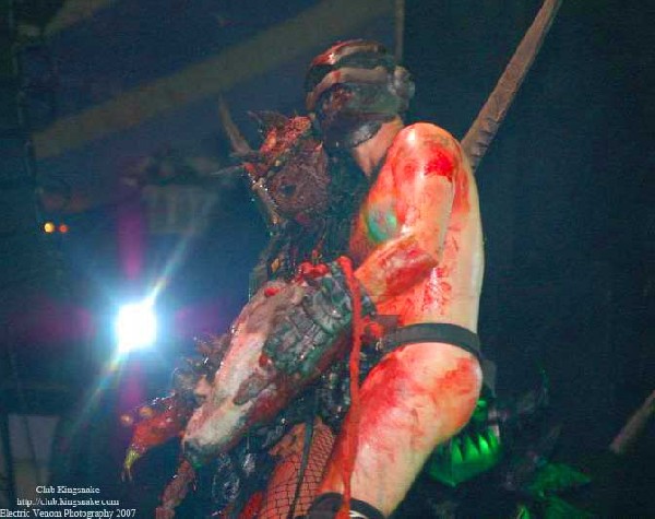 GWAR; Sounds of the Underground; The Rave, Milwaukee WI; July 20, 2007.