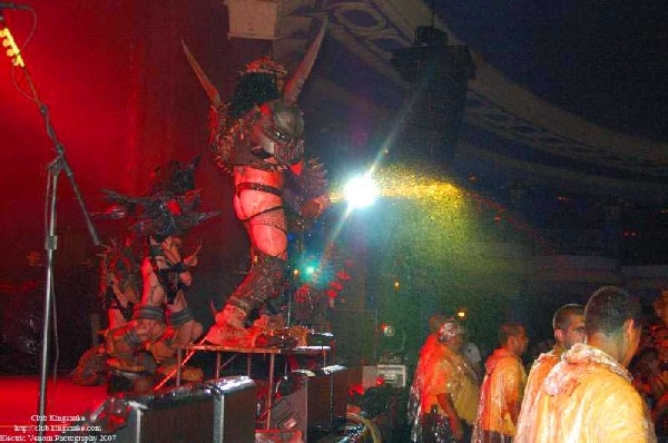 GWAR; Sounds of the Underground; The Rave, Milwaukee WI; July 20, 2007.