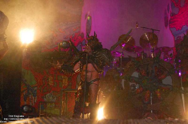 GWAR; Sounds of the Underground 2007; The Rave, Milwaukee WI; July 20, 2007