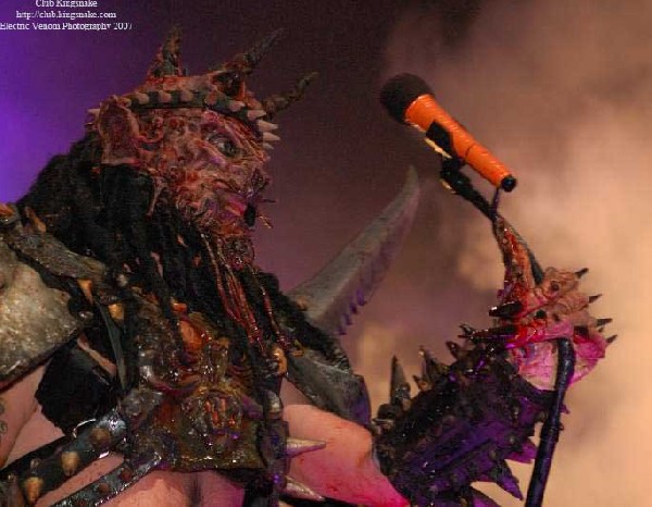 GWAR; Sounds of the Underground 2007; The Rave, Milwaukee WI; July 20, 2007