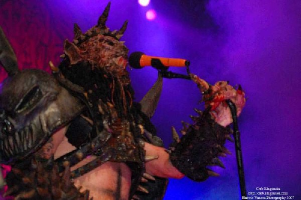 GWAR; Sounds of the Underground 2007; The Rave, Milwaukee WI; July 20, 2007