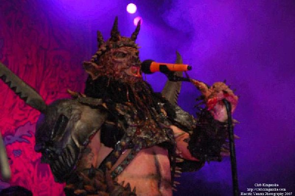GWAR; Sounds of the Underground 2007; The Rave, Milwaukee WI; July 20, 2007