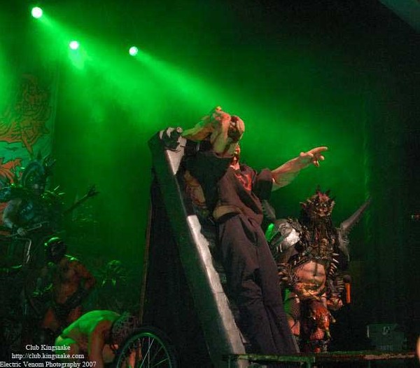 GWAR; Sounds of the Underground 2007; The Rave, Milwaukee WI; July 20, 2007