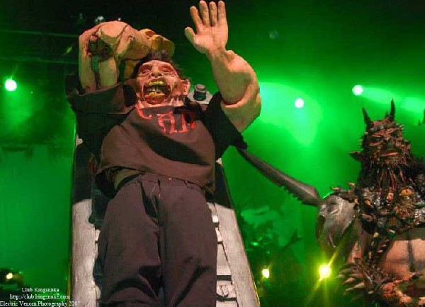 GWAR; Sounds of the Underground 2007; The Rave, Milwaukee WI; July 20, 2007