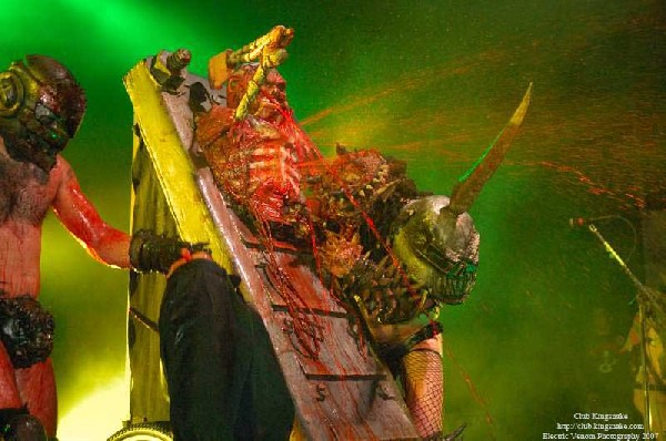GWAR; Sounds of the Underground 2007; The Rave, Milwaukee WI; July 20, 2007