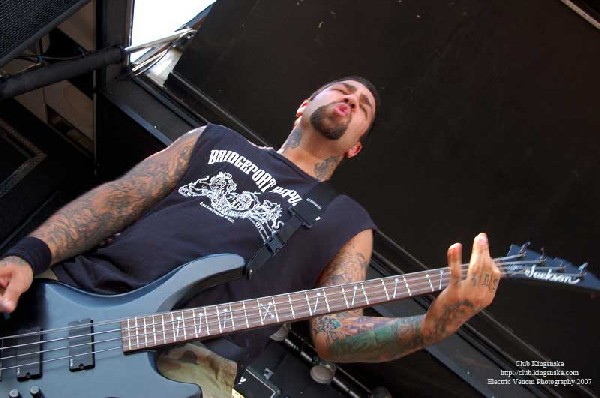 Hatebreed; Ozzfest 2007;August 12, 2007; Alpine Valley, East Troy, WI;