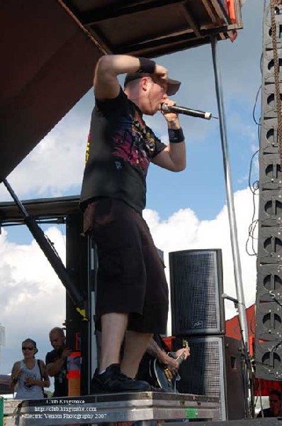 Hatebreed; Ozzfest 2007;August 12, 2007; Alpine Valley, East Troy, WI;