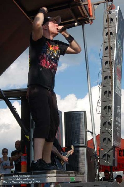 Hatebreed; Ozzfest 2007;August 12, 2007; Alpine Valley, East Troy, WI;