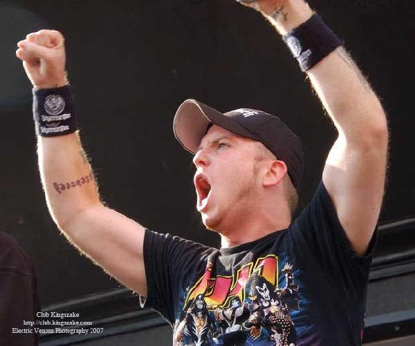 Hatebreed; Ozzfest 2007;August 12, 2007; Alpine Valley, East Troy, WI;