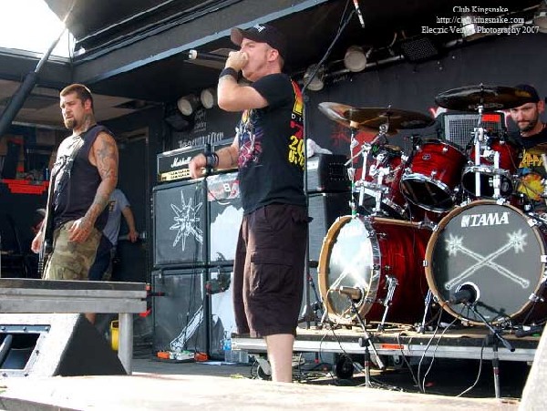 Hatebreed; Ozzfest 2007;August 12, 2007; Alpine Valley, East Troy, WI;