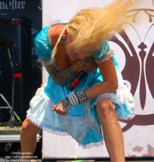 In This Moment; Ozzfest 2007;August 12, 2007; Alpine Valley, East Troy, WI;