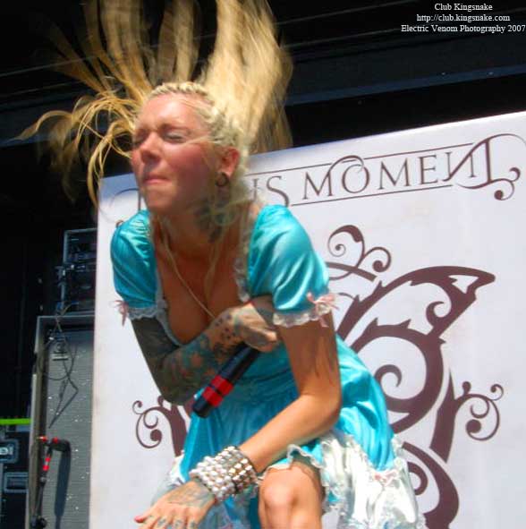 In This Moment; Ozzfest 2007;August 12, 2007; Alpine Valley, East Troy, WI;