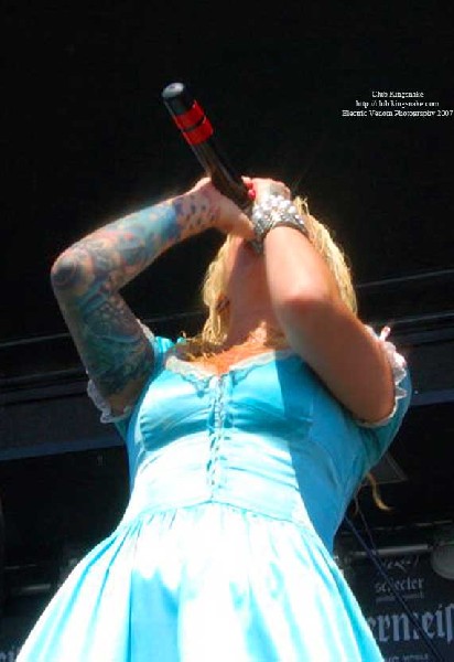 In This Moment; Ozzfest 2007;August 12, 2007; Alpine Valley, East Troy, WI;