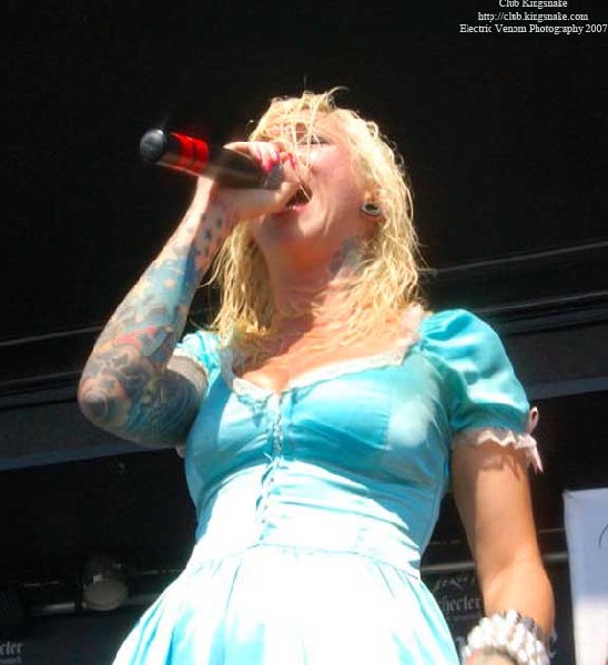 In This Moment; Ozzfest 2007;August 12, 2007; Alpine Valley, East Troy, WI;