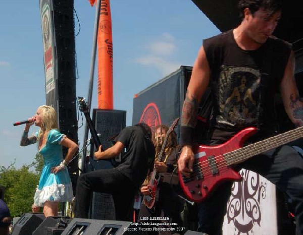 In This Moment; Ozzfest 2007;August 12, 2007; Alpine Valley, East Troy, WI;