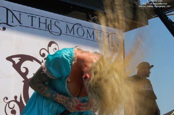 In This Moment; Ozzfest 2007;August 12, 2007; Alpine Valley, East Troy, WI;