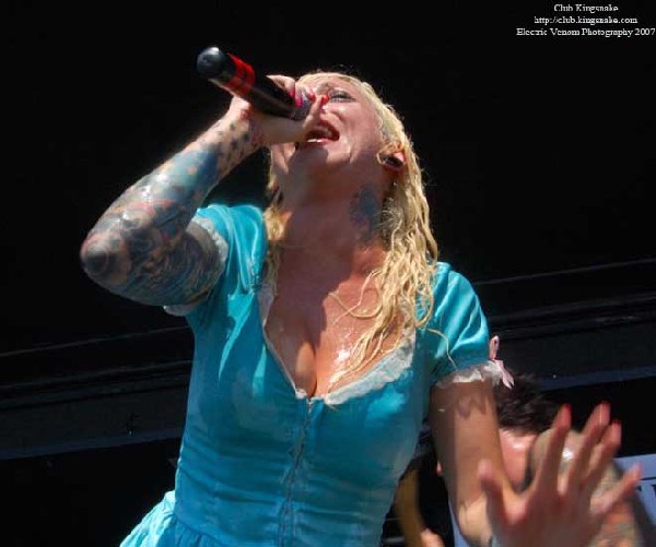 In This Moment; Ozzfest 2007;August 12, 2007; Alpine Valley, East Troy, WI;