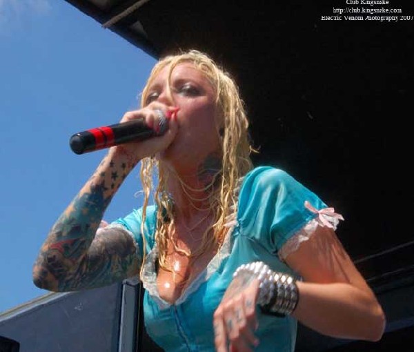 In This Moment; Ozzfest 2007;August 12, 2007; Alpine Valley, East Troy, WI;