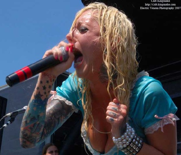 In This Moment; Ozzfest 2007;August 12, 2007; Alpine Valley, East Troy, WI;