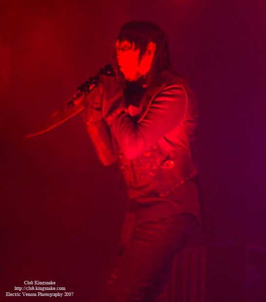 Marilyn Manson; Allstate Arena, Chicago, IL; August 13, 2007