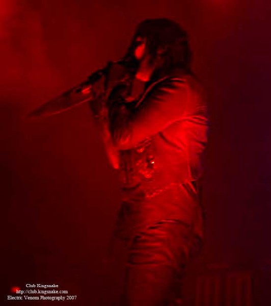 Marilyn Manson; Allstate Arena, Chicago, IL; August 13, 2007