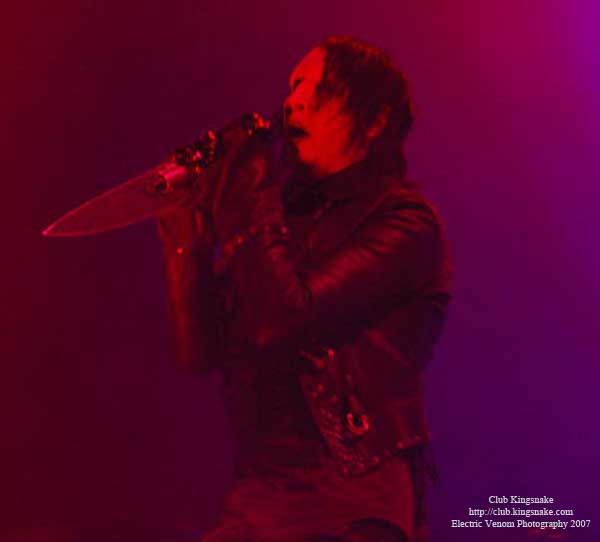 Marilyn Manson; Allstate Arena, Chicago, IL; August 13, 2007