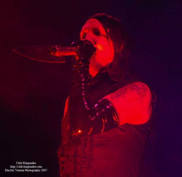 Marilyn Manson; Allstate Arena, Chicago, IL; August 13, 2007