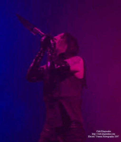 Marilyn Manson; Allstate Arena, Chicago, IL; August 13, 2007