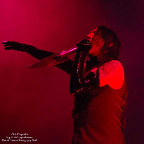 Marilyn Manson; Allstate Arena, Chicago, IL; August 13, 2007