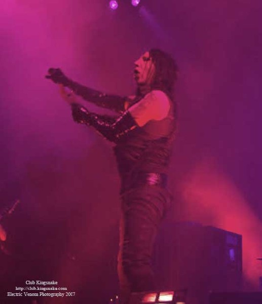 Marilyn Manson; Allstate Arena, Chicago, IL; August 13, 2007