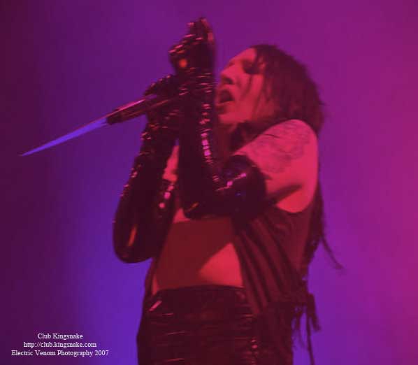 Marilyn Manson; Allstate Arena, Chicago, IL; August 13, 2007