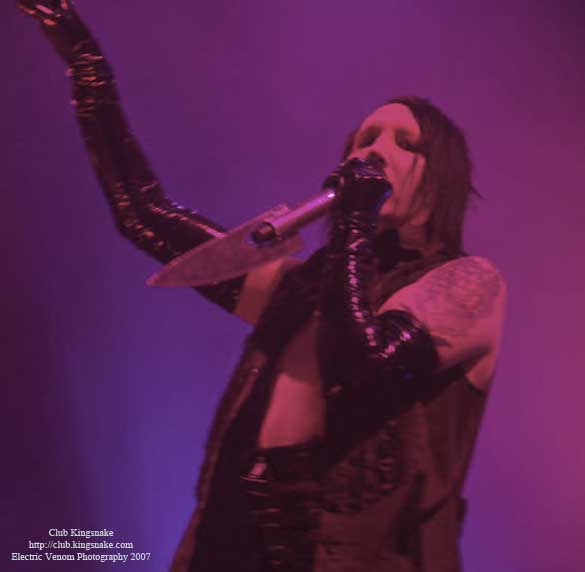 Marilyn Manson; Allstate Arena, Chicago, IL; August 13, 2007