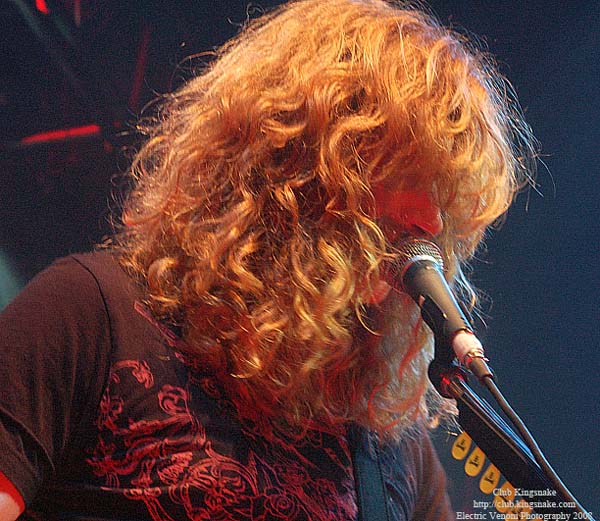 Megadeth; The Rave, Milwaukee WI; May 7, 2008