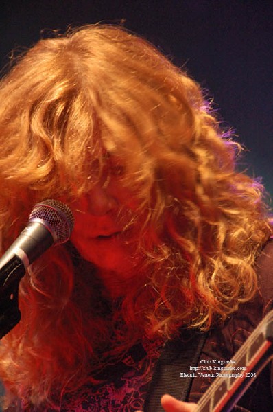 Megadeth; The Rave, Milwaukee WI; May 7, 2008