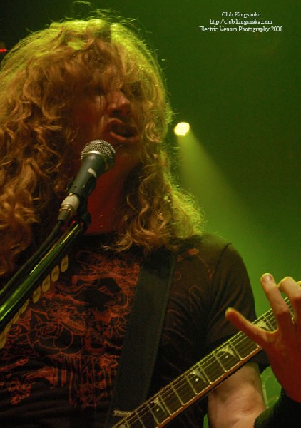 Megadeth; The Rave, Milwaukee WI; May 7, 2008