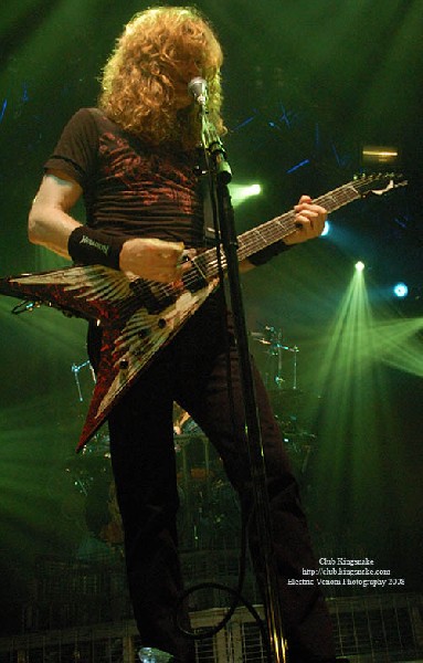 Megadeth; The Rave, Milwaukee WI; May 7, 2008