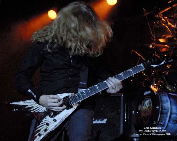 Megadeth; The Rave, Milwaukee WI; September 19, 2007