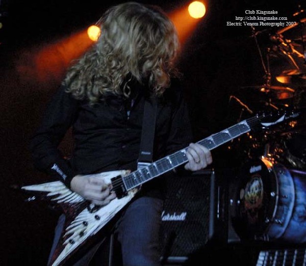 Megadeth; The Rave, Milwaukee WI; September 19, 2007