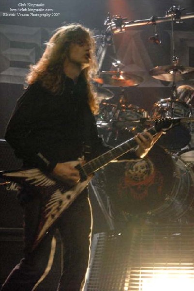 Megadeth; The Rave, Milwaukee WI; September 19, 2007