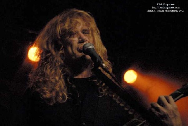 Megadeth; The Rave, Milwaukee WI; September 19, 2007