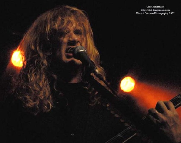 Megadeth; The Rave, Milwaukee WI; September 19, 2007